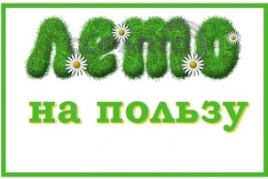 Лето на пользу... Лето на пользу.